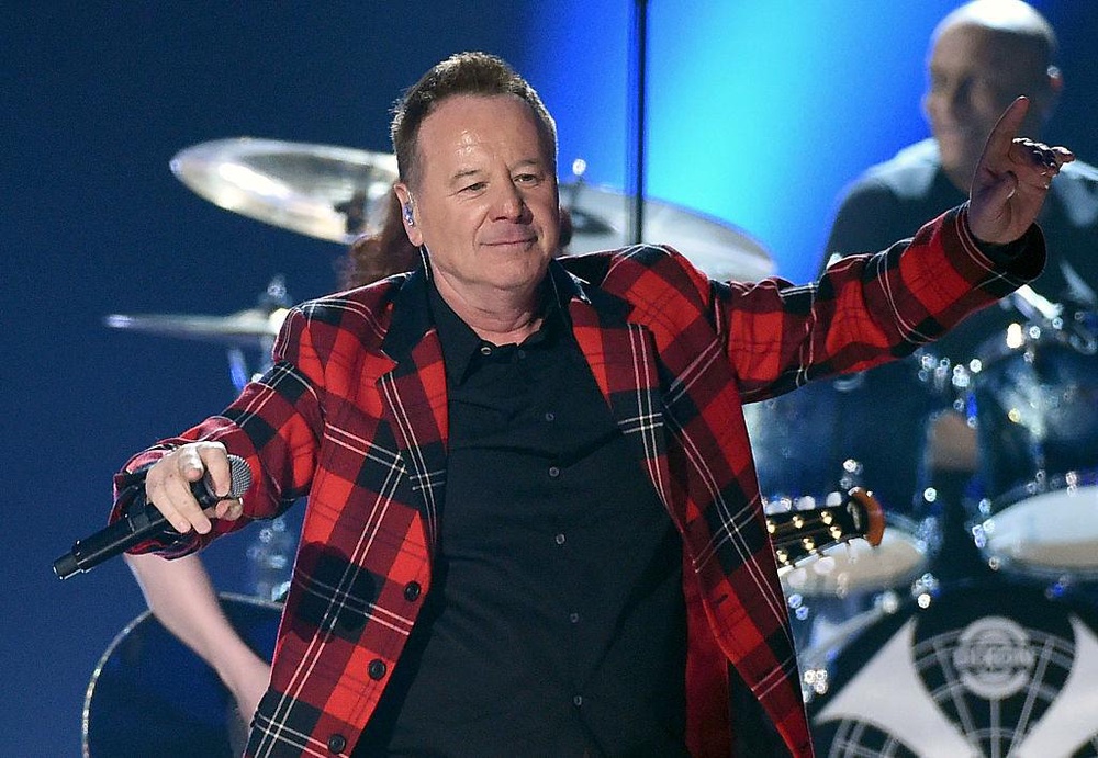 Singer James Kerr of Simple Minds performs during the 2015 Billboard Music Awards (Getty)