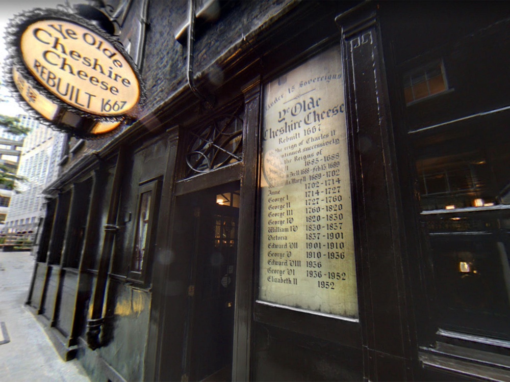 Ye Olde Cheshire Cheese in Fleet Street, one of the London pubs run by Samuel Smith (SWNS)