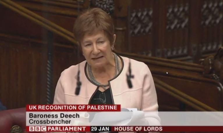 Baroness Deech said she was concerned by the ‘lack of consent and indeed knowledge’ around the Government’s proposal (BBC)