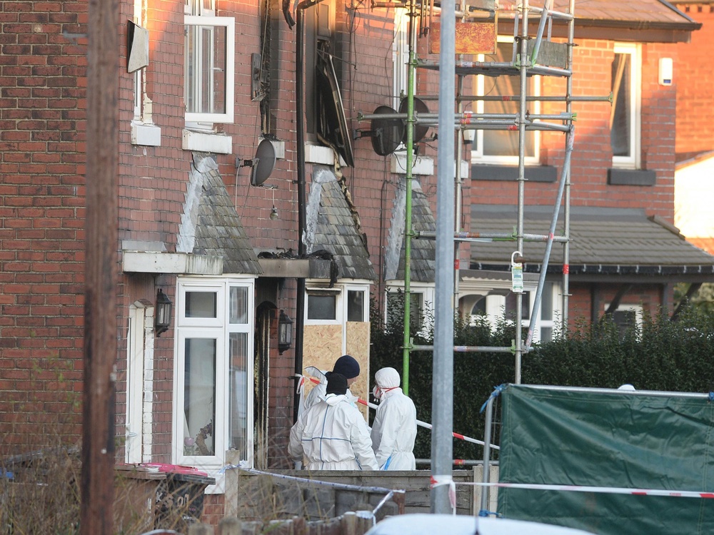 Jackson Street, Walkden, where the arson occurred in 2017 (PA)
