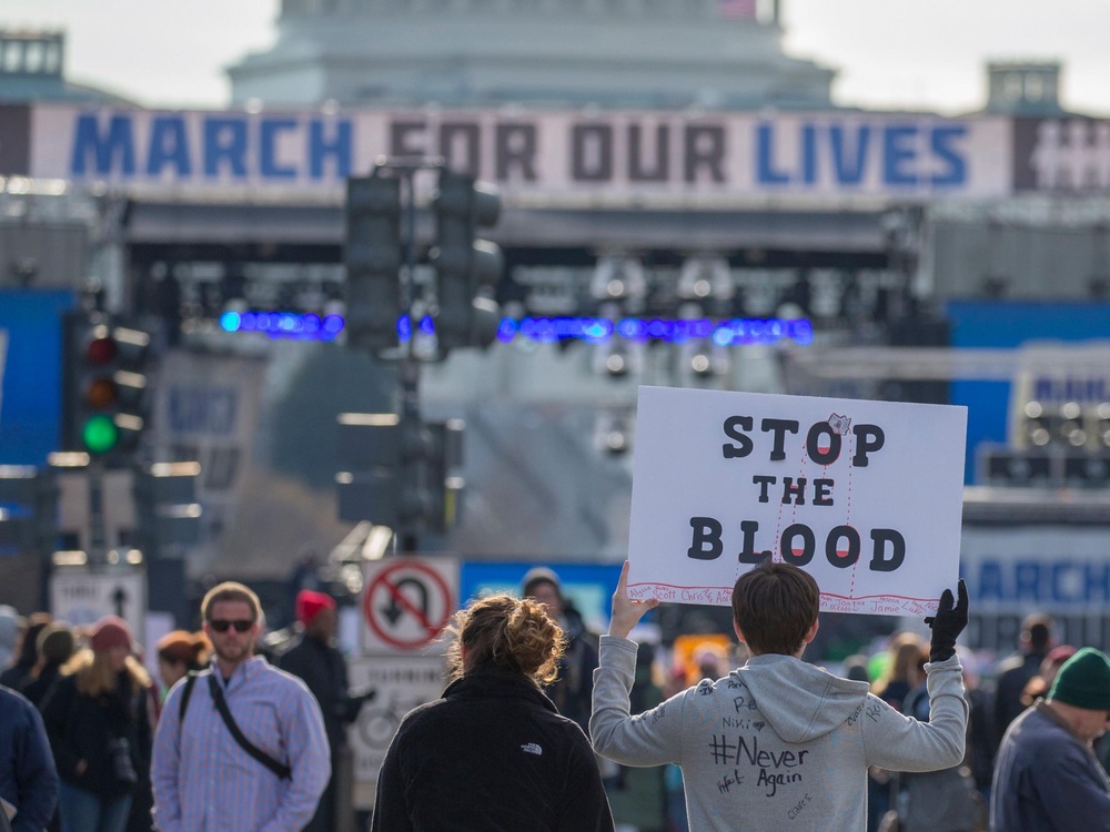 Financial advisor Alex Ingrim, an American living in Italy, says many of his clients that choose to leave the U.S. have cited a desire to escape gun violence, and worries about sending their children to school in that climate (AFP/Getty)