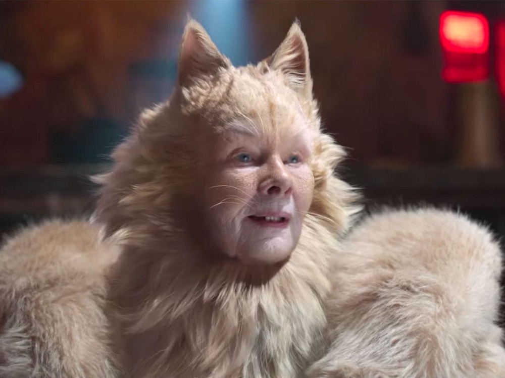 National treasure Judi Dench as Old Deuteronomy in ‘Cats’ (Warner Bros)