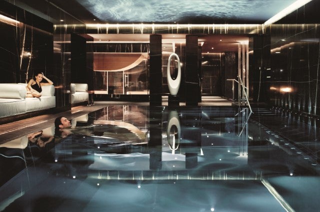 The five-star hotel sits by the river and is home to a stunning spa (Corinthia)