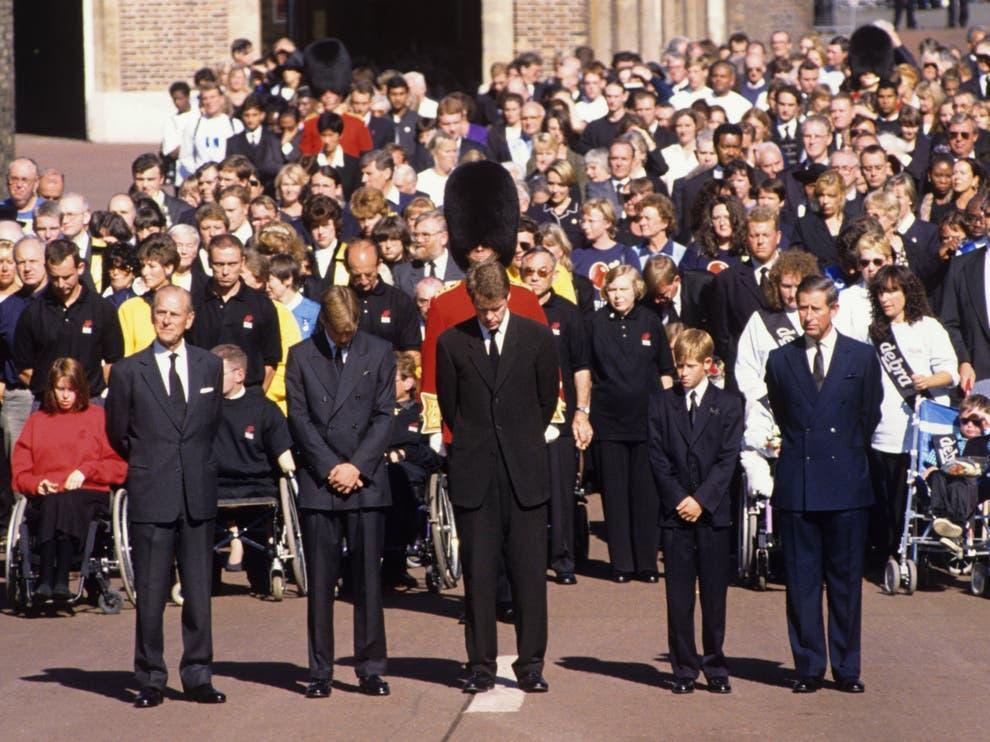 Princess Diana’s funeral, in 1997, was the first major royal ceremonial funeral since that of Queen Mary in 1953 (Shutterstock)