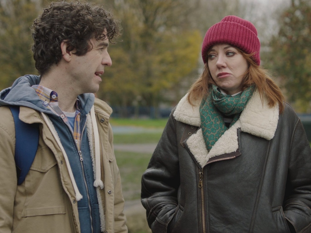 Morgan reunites with her ‘Motherland’ co-star Paul Ready in ‘Ann Droid’ (BBC/Merman)