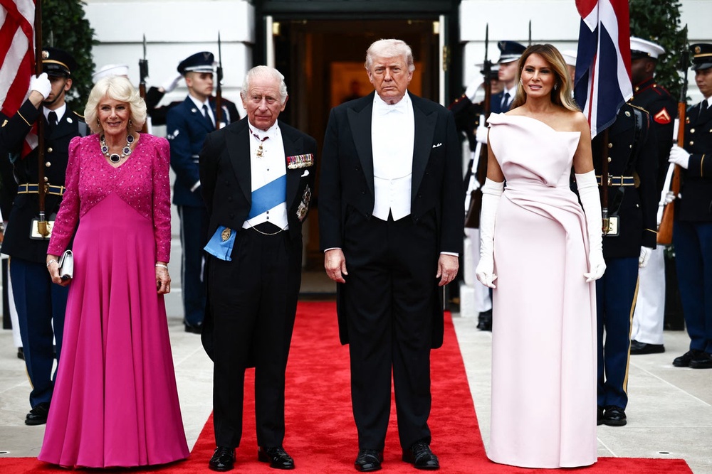 Image from: King Charles US visit live: Buckingham Palace responds after Trump claims King backed him over Iran nuclear weapons