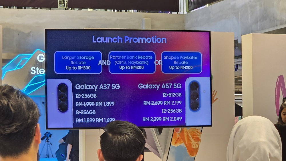 Image from: Samsung Galaxy A57 5G and Galaxy A37 5G Officially Launch in Malaysia on 10 April, Bringing AI-Powered Features to the Mass Market