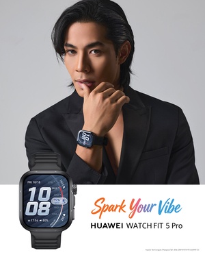 Image from: ARRIVING SOON ON 19th MAY IN MALAYSIA, THE NEW HUAWEI WATCH FIT 5 SERIES, WATCH ULTIMATE DESIGN SPRING EDITION, AND FREECLIP 2 IN BERRY PURPLE