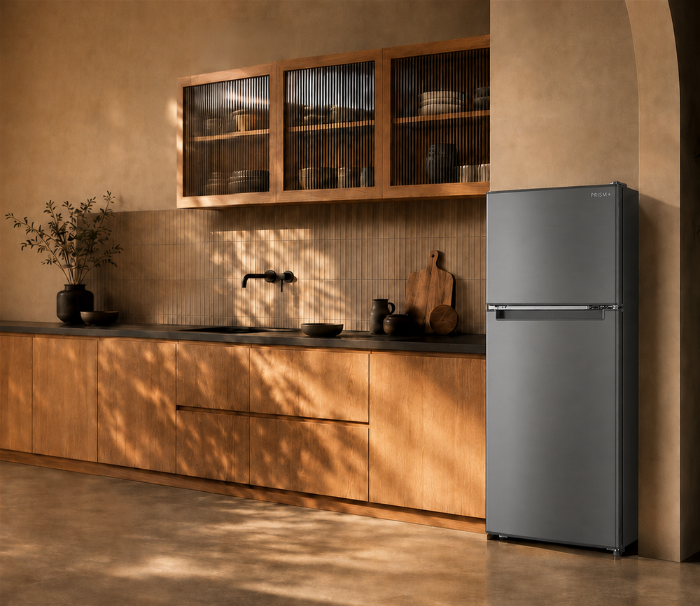 Image from: PRISM+ Unveils New Refrigeration Range Led by Lab-Certified Anti-Bacterial Four Door Fridge, Chest Freezers and Compact Fridge