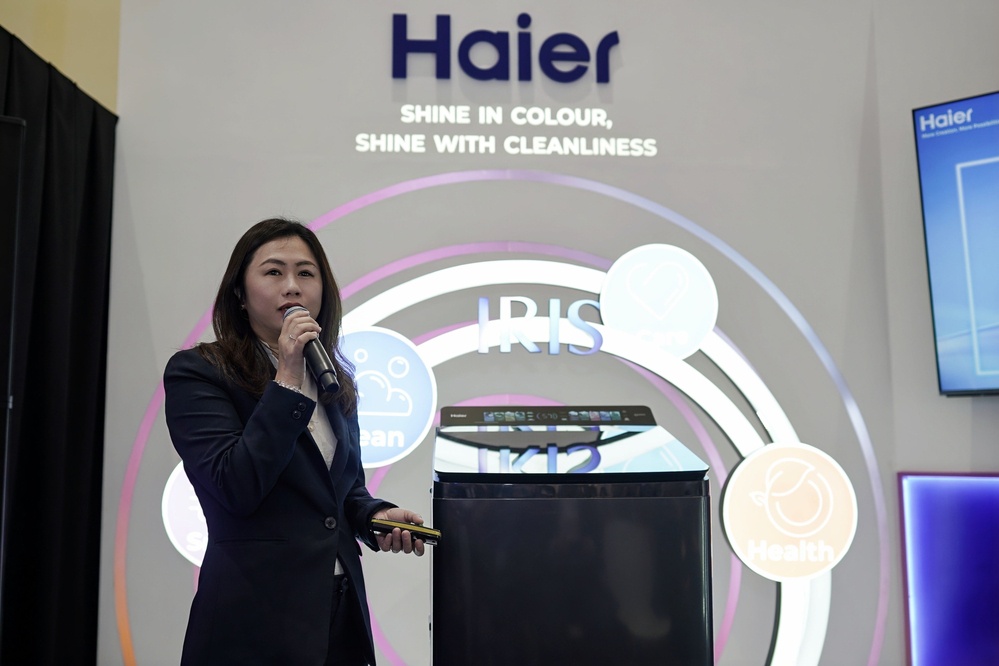 Image from: Haier IRIS 2698 Puts AI at the Centre of Smarter Laundry