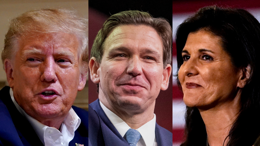 Haley, DeSantis Face Off In CNN Debate As Trump Takes Fox Town Hall In ...