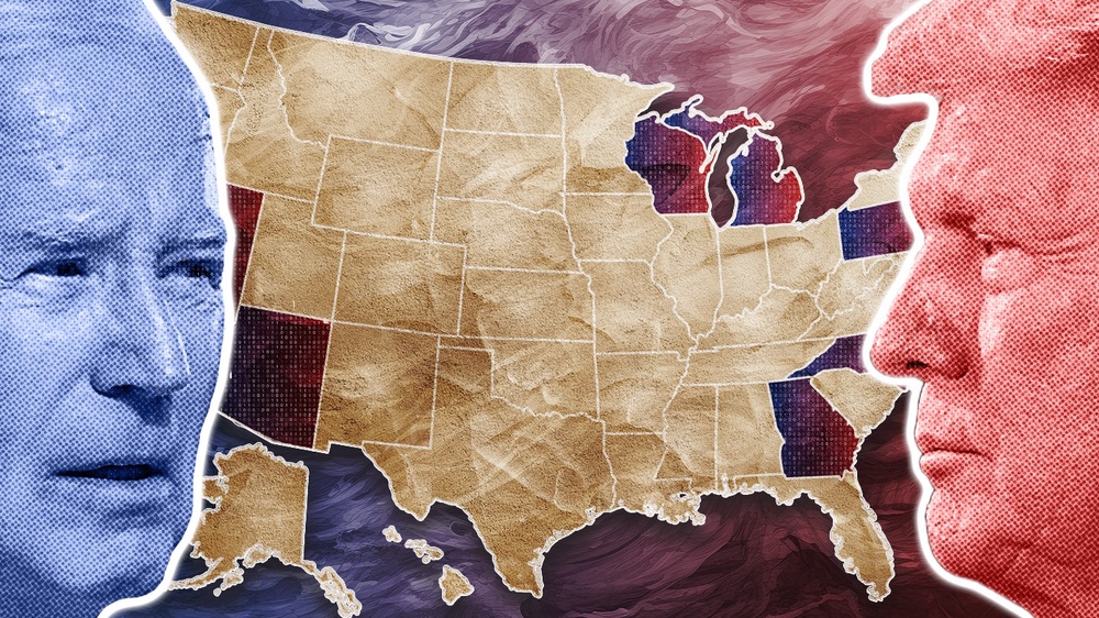 Here’s where the BidenTrump polls stand in 7 swing states