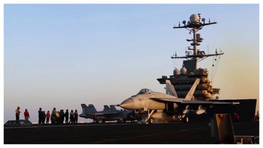 Second Navy fighter jet crashes into Red Sea, pilots forced to eject