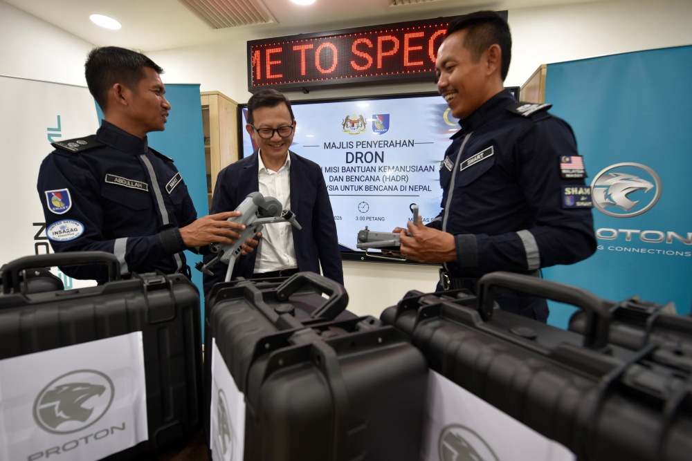 Proton sends RM200,000 worth of drones to support Nepal flood relief efforts