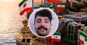 Animasi video LEGO karya Mahdi Hemmat yang menggambarkan isu konflik semasa Iran, Amerika Syarikat dan Israel