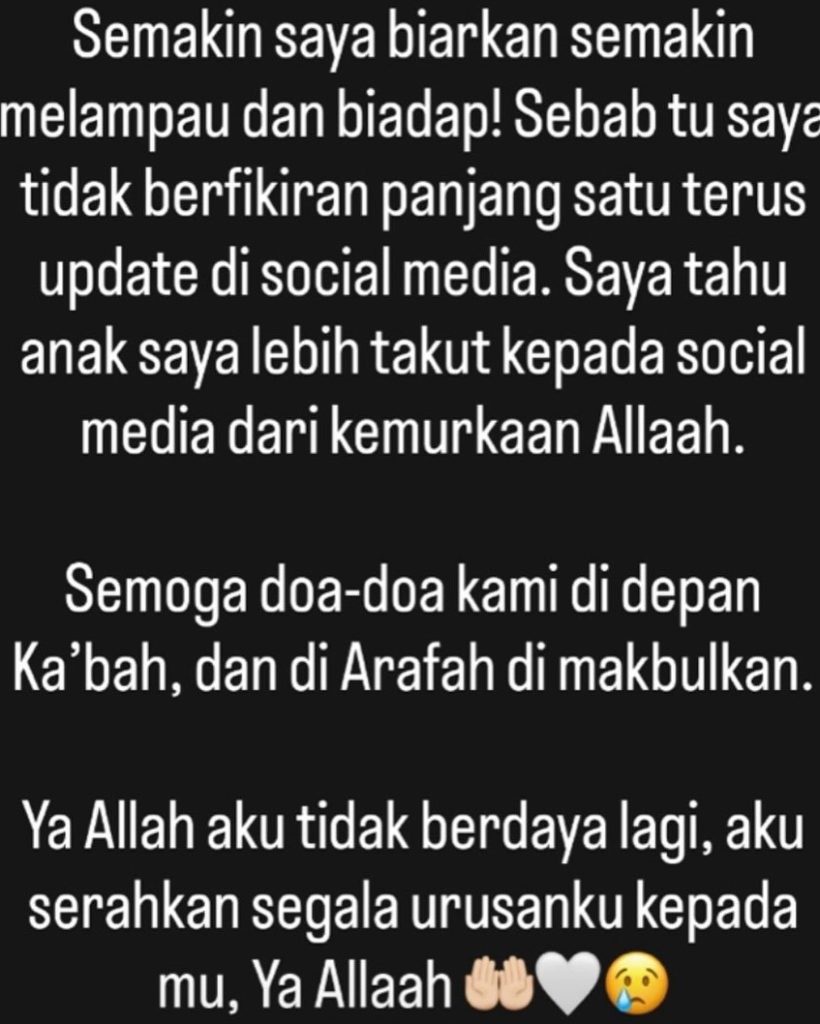 Image from: Ibu Zahirah MacWilson dakwa hubungan dengan anak semakin renggang