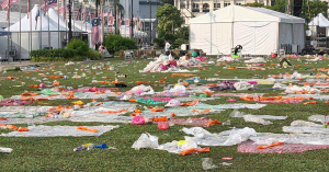 Hannah Yeoh kecewa melihat keadaan Dataran Merdeka dipenuhi sampah selepas tayangan final Piala Dunia