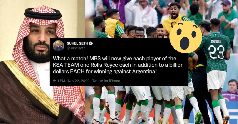 Saudi Arabia Players Reported To Get Rolls Royce Phantom Each From Prince  MbS!