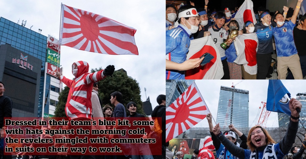 Samurai Spirit Japan Explodes With World Cup Joy