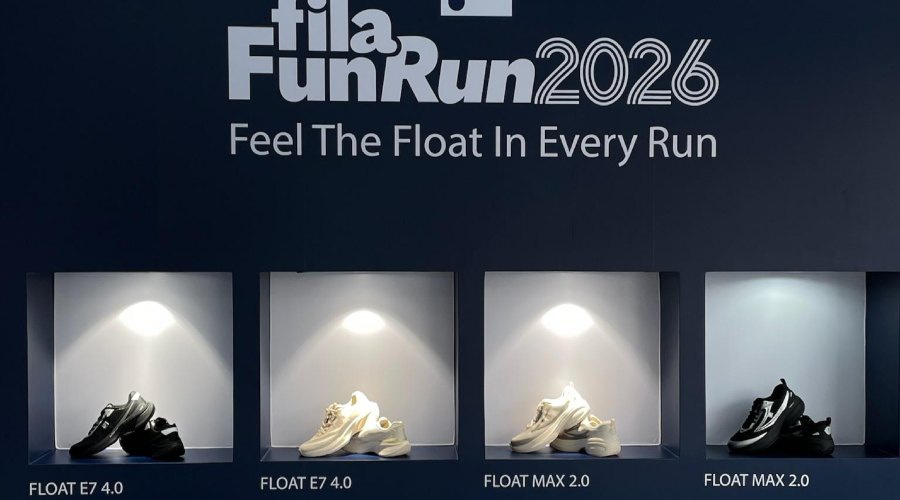 Image from: FILA’s Fun Run Takeover Debuting the FLOAT Collection in a High-Energy “Cloud-Walk” Experience