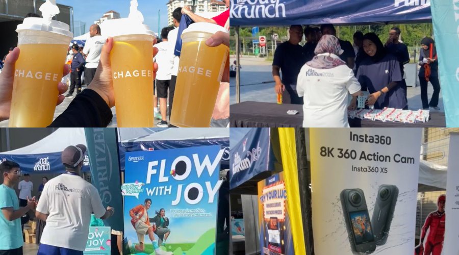 Image from: FILA’s Fun Run Takeover Debuting the FLOAT Collection in a High-Energy “Cloud-Walk” Experience
