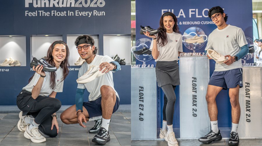 Image from: Feel The Float in Every Run! The New FILA FLOAT Sneakers Power Everyday Active Lifestyles