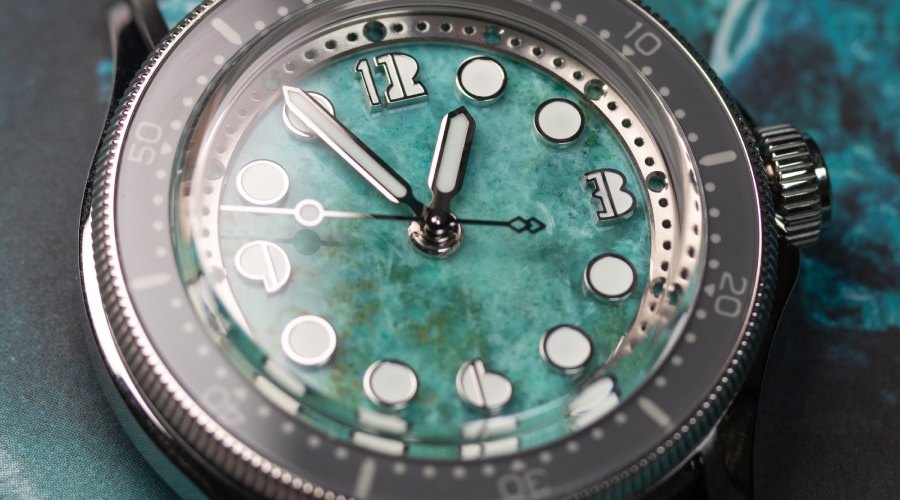 Image from: Horizon Watches Unveils The Nemolithic — Where Time is Carved in Stone