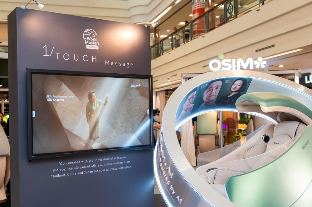 Image from: OSIM Unveils uDream.AI, The World’s Only Well-Being Chair