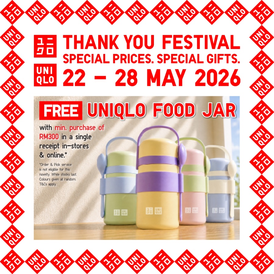 Image from: UNIQLO Celebrates Customers with the Return of the Thank You Festival, Featuring Special Prices and Special Gifts