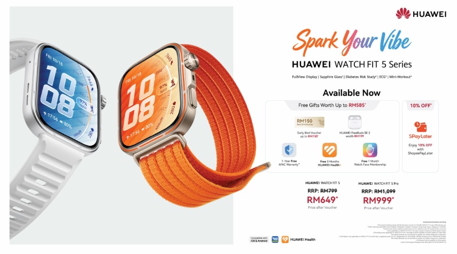 Image from: Huawei And Universiti Malaya Advancing Smarter Preventive Health Innovation Through Wearable Research