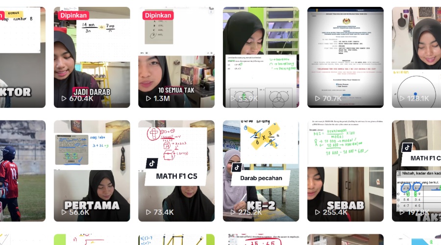 Image from: This Malaysian Math Tutor Is Proving That Good Content Beats Fancy Production