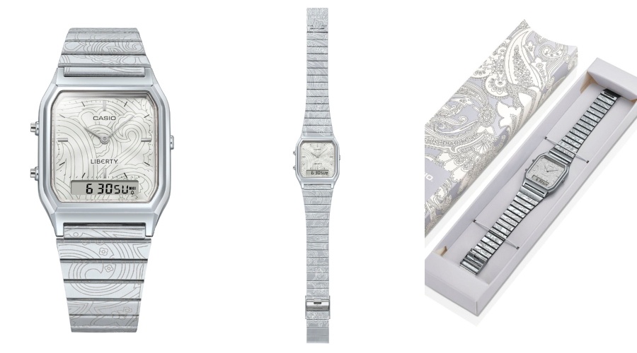Image from: Casio Collaboration Watches with Liberty, the Historic British Design House