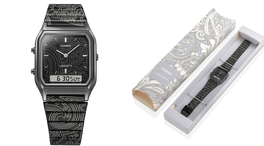 Image from: Casio Collaboration Watches with Liberty, the Historic British Design House