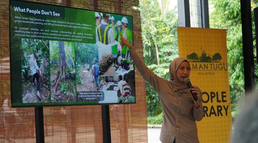 Image from: People Library Returns to Taman Tugu with Focus On Biodiversity Conservation