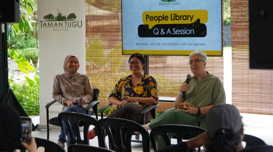 Image from: People Library Returns to Taman Tugu with Focus On Biodiversity Conservation