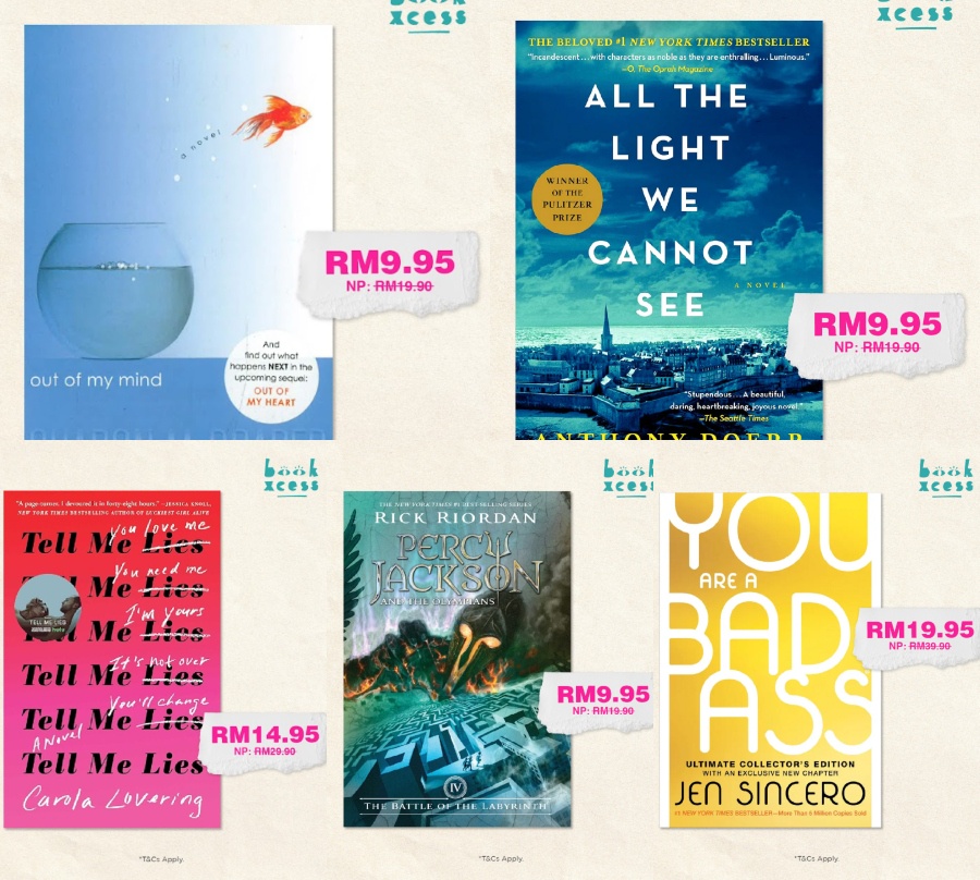 Image from: Being Single Finally Pays Off — Only at BookXcess’s Singles Sale
