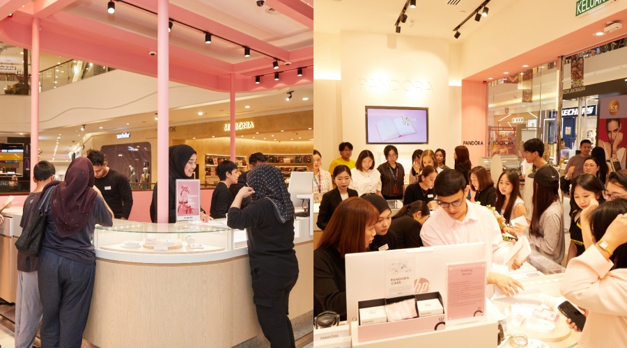 Image from: The Journey Continues: PANDORA Expands Across Malaysia with New Boutique Openings