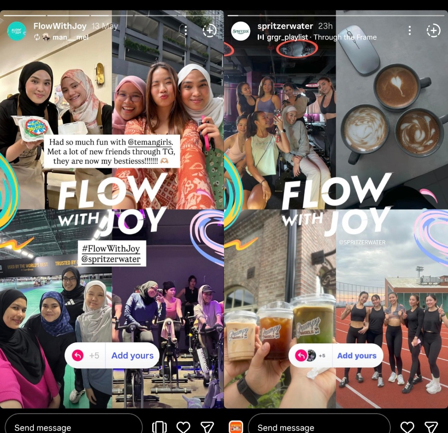 Image from: Between Traffic, Deadlines And Burnout, Spritzer Wants Malaysians To “Flow With Joy” Again