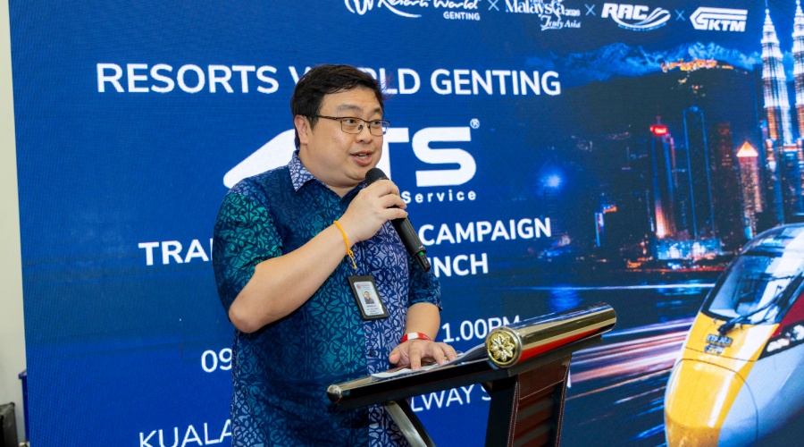 Image from: Resorts World Genting Launches First-Ever ETS Train Branding Partnership