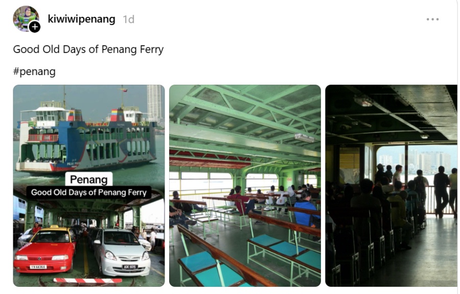 Image from: Old Penang Ferry Memories Resurface Online, Sparking Nostalgia Among Malaysians
