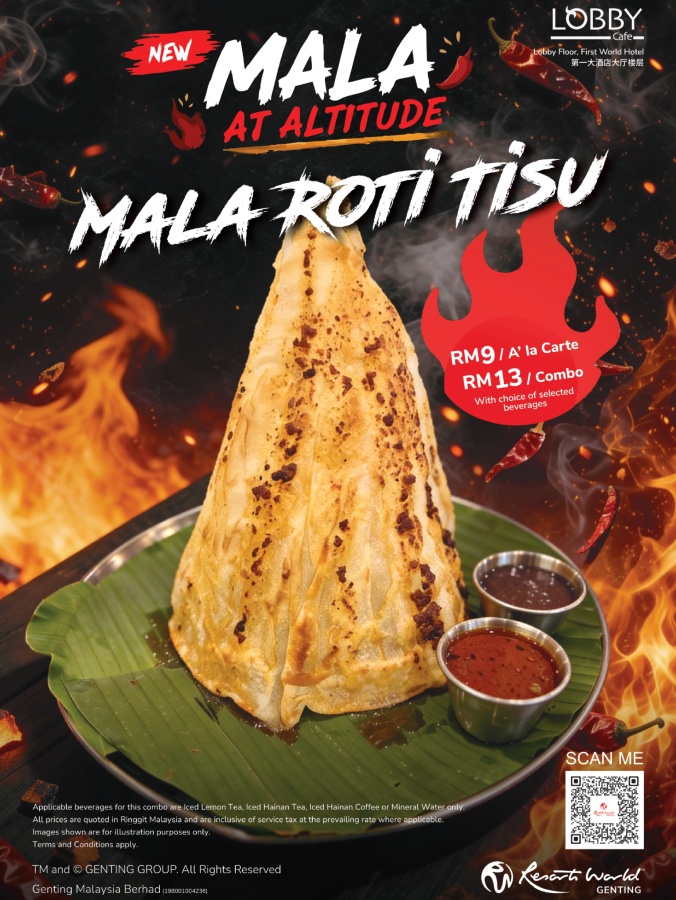 Image from: Spice, Share and Savour: Mala At Altitude Takes Over Resorts World Genting