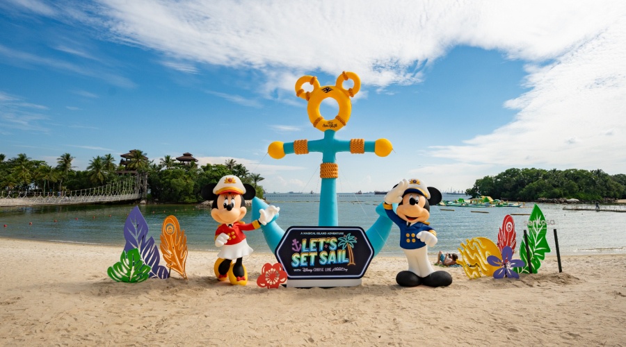 Image from: Sentosa unveils A Magical Island Adventure with Disney Cruise Line