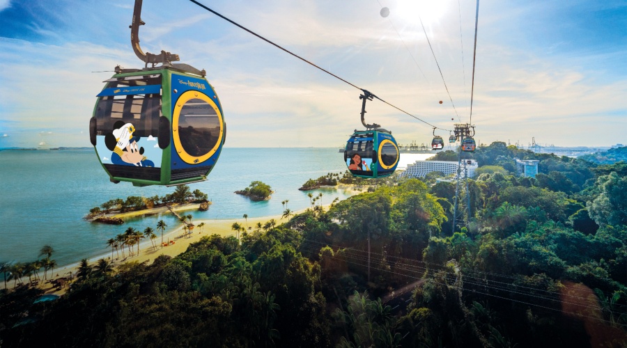 Image from: Sentosa unveils A Magical Island Adventure with Disney Cruise Line