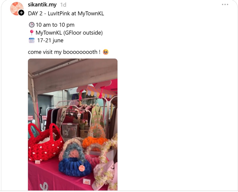 Image from: MyTOWN Turns Pink as Luv It Pink Event Takes Over Social Media