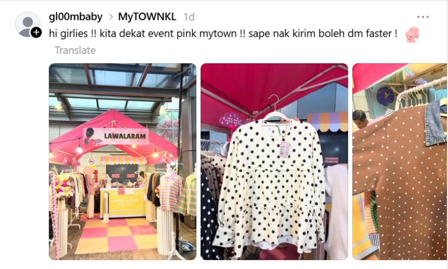 Image from: MyTOWN Turns Pink as Luv It Pink Event Takes Over Social Media