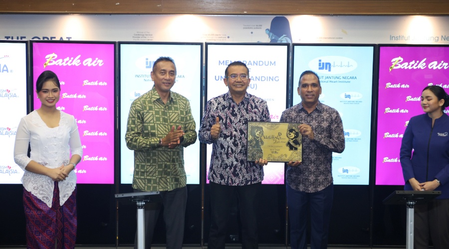 Image from: Batik Air, IJN and Tourism Malaysia Partner to Advance Accessible Heart Care and Medical Tourism