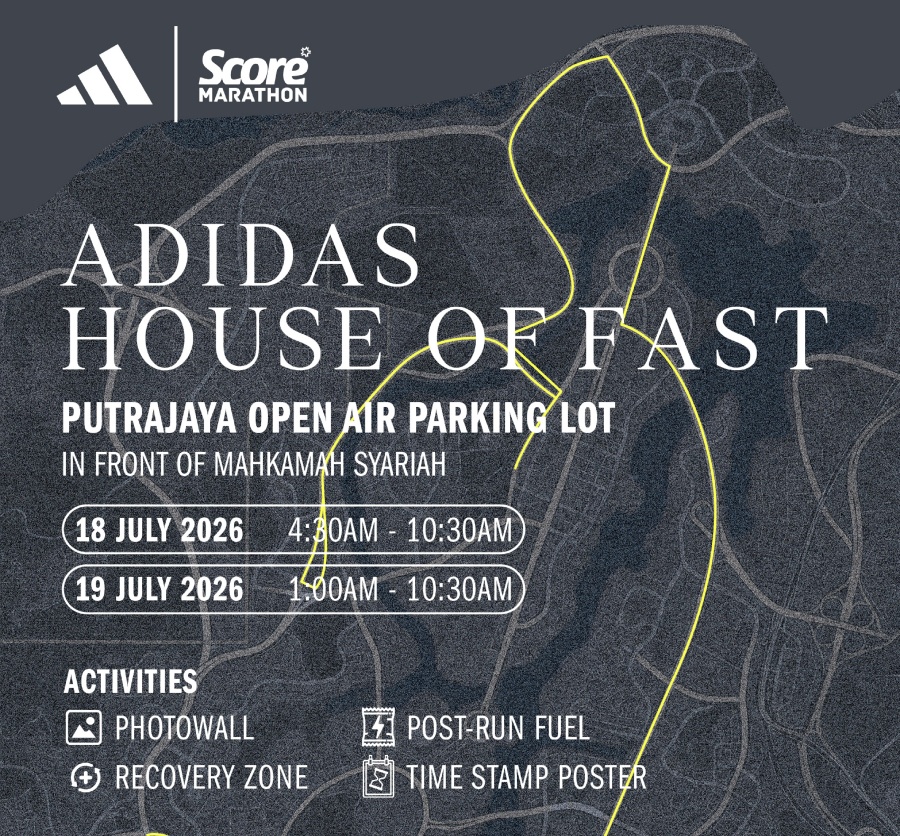 Image from: ADIDAS Malaysia Brings The Ultimate Race-Day Experience To Score Marathon 2026