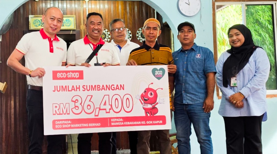 Image from: Eco-Shop Contributed Over RM36,000 To Support Fire-Affected Families In Kota Bharu