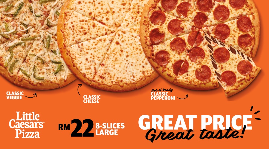 Image from: Little Caesars Makes Its Puchong Grand Opening Official on July 13 with Free Pizza for the First 100 Customers