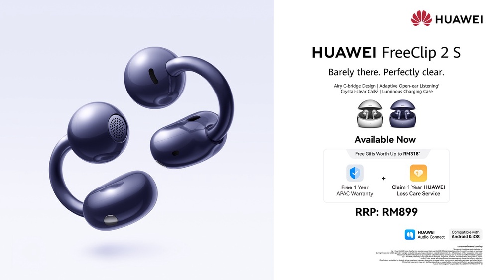 Image from: Huawei Pura 90 Series And FreeClip 2 S Arrive In Malaysia With Advanced Imaging And Audio Innovation